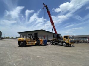 รถโฟล์คลิฟท์ให้เช่าแปดริ้ว