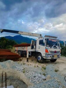 รถเครนนิคมเอเชียคลีน ชลบุรี